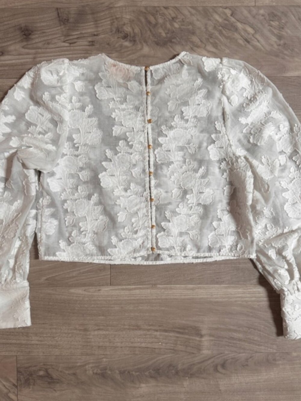 Sezane Editions Flamine Blouse in Ecru - Picture 5 of 8